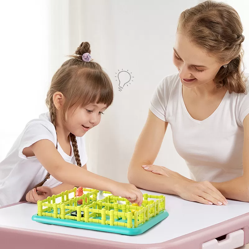 Joc educational ferma vesela, varsta de la 2 ani la 4 ani [4]