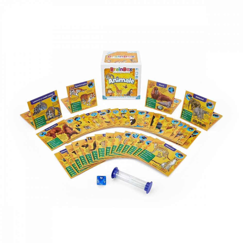 Joc educativ BrainBox Animale varsta 8-9 ani ,9-12 ani ,12-14 ani ,14-18 ani ,18+, Unisex [3]