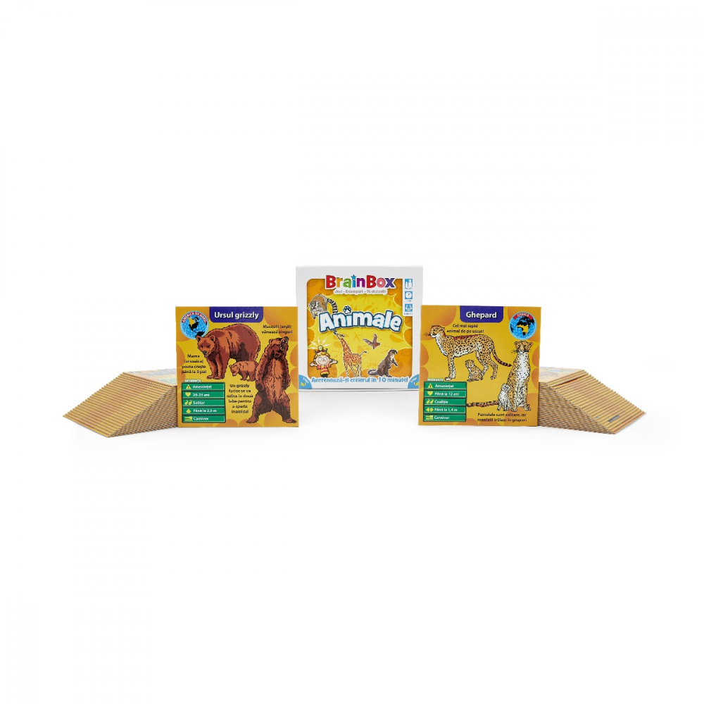 Joc educativ BrainBox Animale varsta 8-9 ani ,9-12 ani ,12-14 ani ,14-18 ani ,18+, Unisex [2]