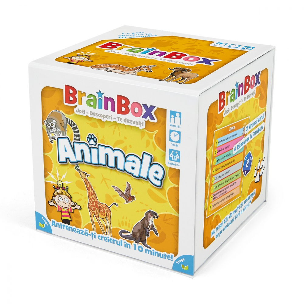 Joc educativ BrainBox Animale varsta 8-9 ani ,9-12 ani ,12-14 ani ,14-18 ani ,18+, Unisex [8]
