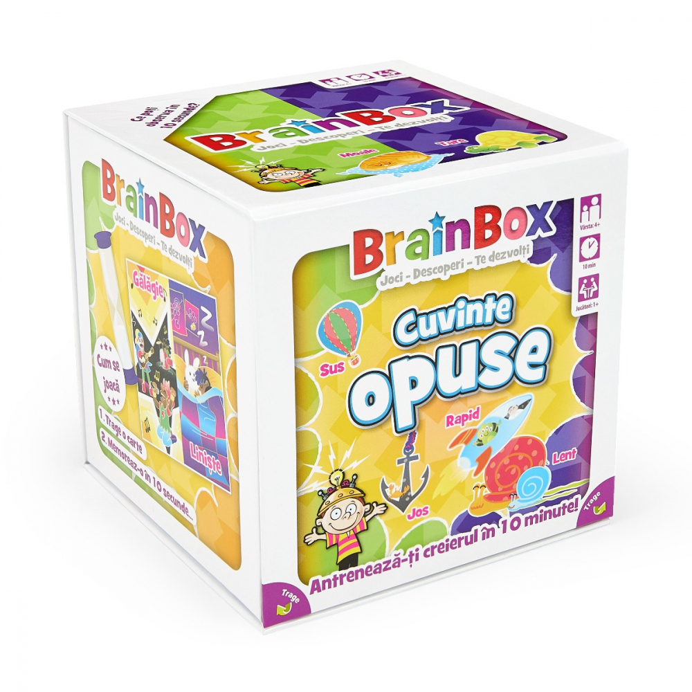 Joc educativ BrainBox Cuvinte opuse varsta 4-5 ani ,5-7 ani ,7-9 ani ,9-12 ani ,12-14 ani ,14-18 ani ,18+, Unisex [1]