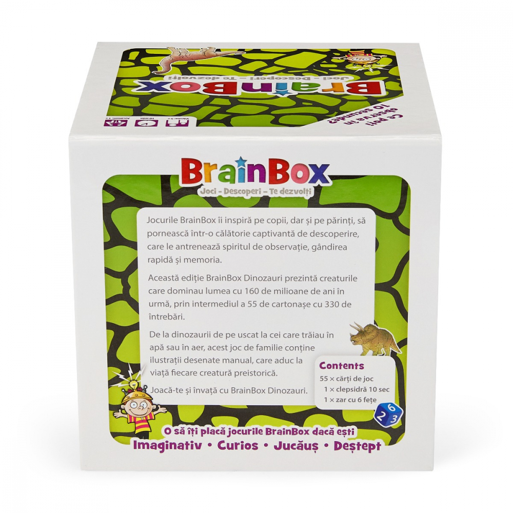 Joc educativ BrainBox Dinozauri varsta 6-7 ani ,7-9 ani ,9-12 ani ,12-14 ani ,14-18 ani ,18+, Unisex [5]