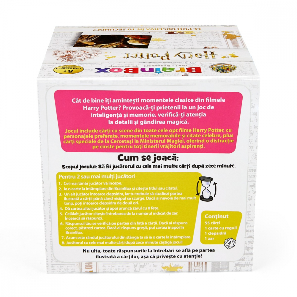 Joc educativ BrainBox Harry Potter varsta 8-9 ani ,9-12 ani ,12-14 ani ,14-18 ani ,18+, Unisex [2]