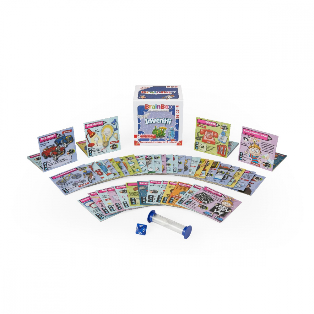 Joc educativ BrainBox Inventii varsta 8-9 ani ,9-12 ani ,12-14 ani ,14-18 ani ,18+, Unisex [3]