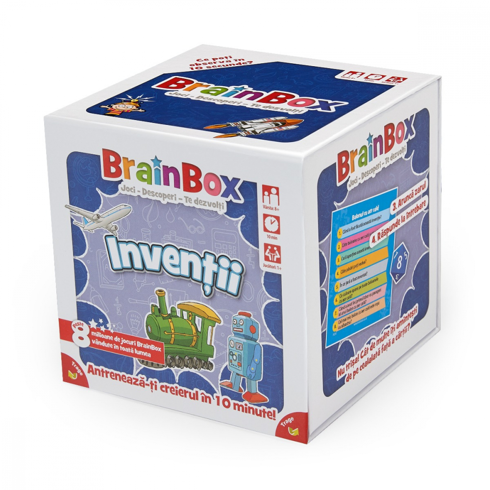 Joc educativ BrainBox Inventii varsta 8-9 ani ,9-12 ani ,12-14 ani ,14-18 ani ,18+, Unisex [5]