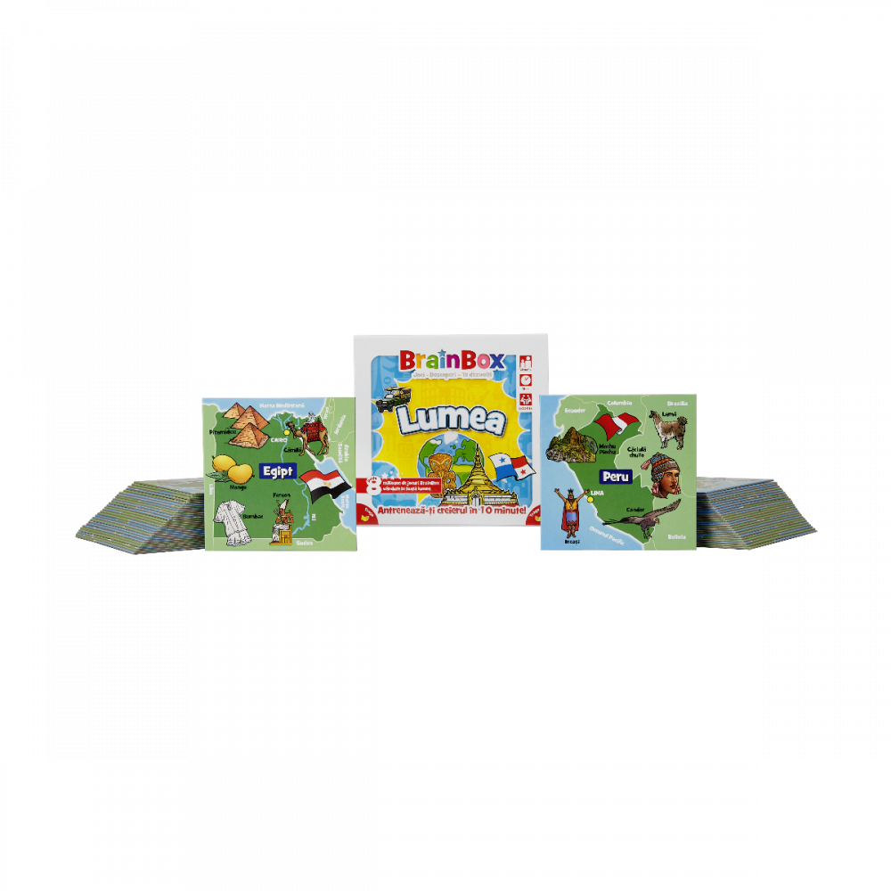 Joc educativ BrainBox Lumea varsta 8-9 ani ,9-12 ani ,12-14 ani ,14-18 ani ,18+, Unisex [3]