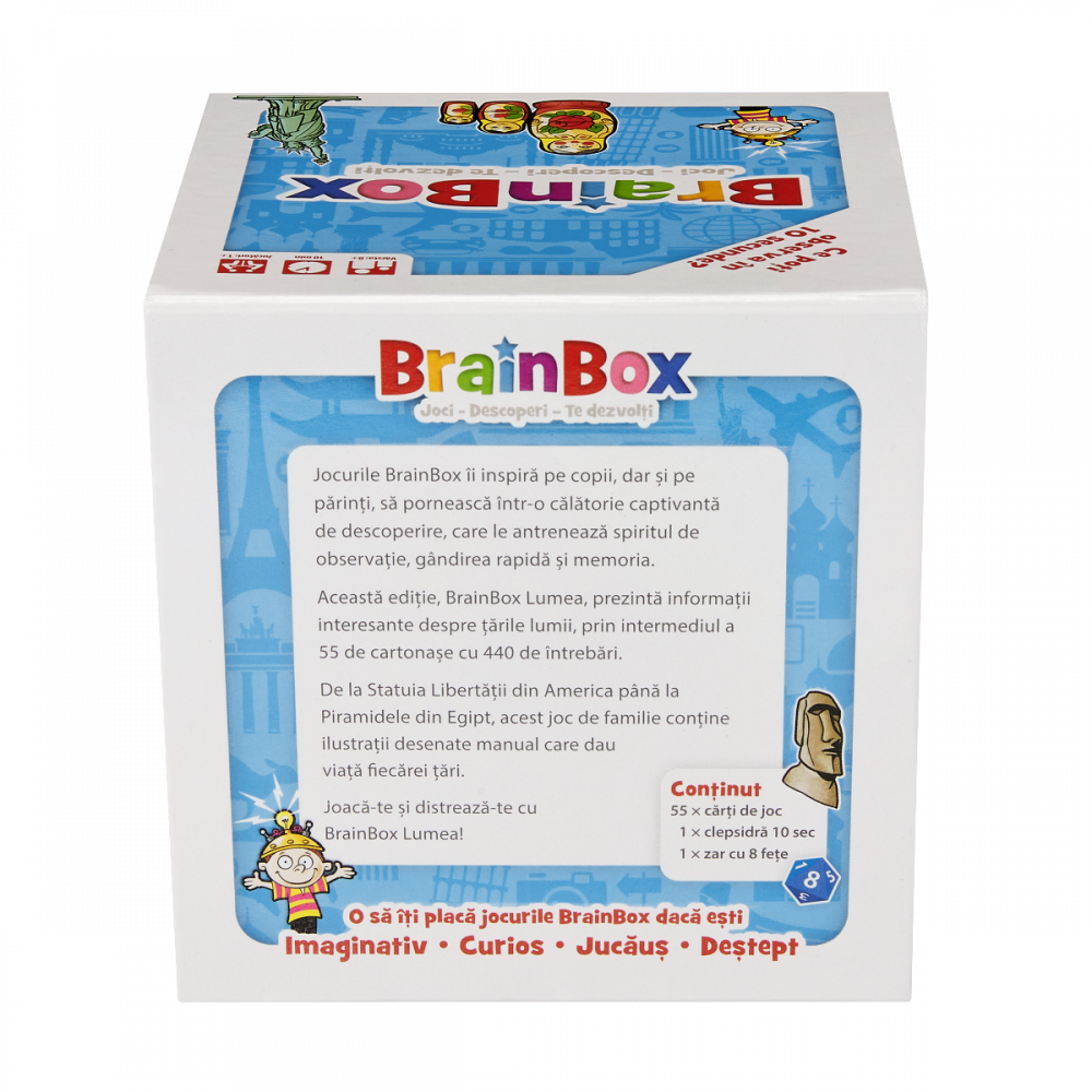 Joc educativ BrainBox Lumea varsta 8-9 ani ,9-12 ani ,12-14 ani ,14-18 ani ,18+, Unisex [5]