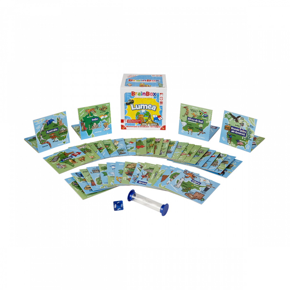 Joc educativ BrainBox Lumea varsta 8-9 ani ,9-12 ani ,12-14 ani ,14-18 ani ,18+, Unisex [4]