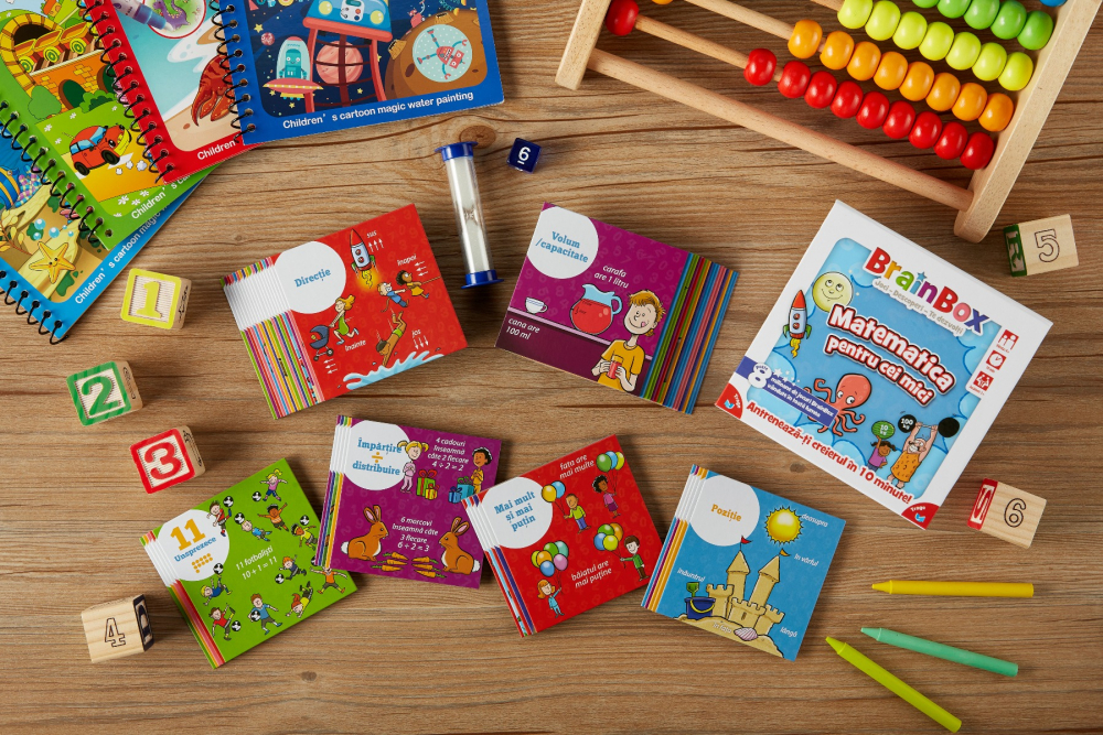Joc educativ BrainBox Matematica pentru cei mici varsta 5-7 ani ,7-9 ani ,9-12 ani ,12-14 ani ,14-18 ani ,18+, Unisex [6]