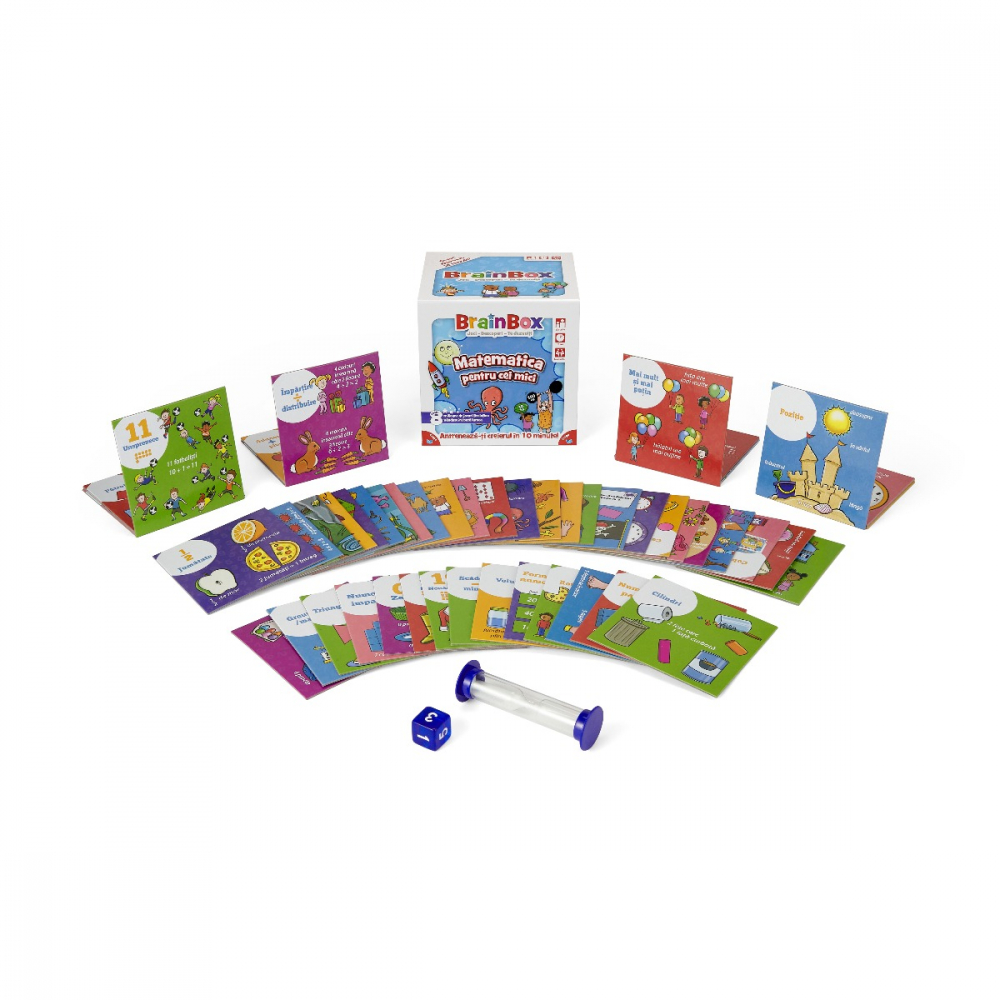 Joc educativ BrainBox Matematica pentru cei mici varsta 5-7 ani ,7-9 ani ,9-12 ani ,12-14 ani ,14-18 ani ,18+, Unisex [4]