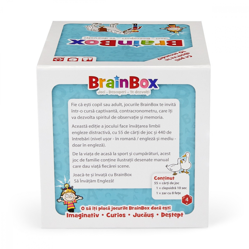 Joc educativ BrainBox Sa invatam engleza varsta 8-9 ani ,9-12 ani ,12-14 ani ,14-18 ani ,18+, Unisex [5]