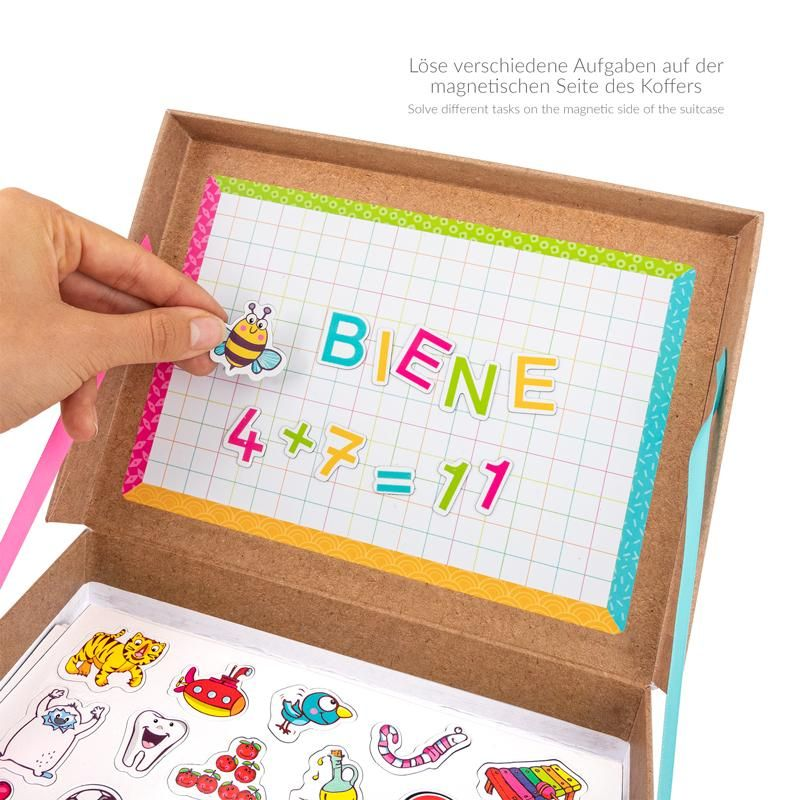 Joc educativ - cifre, litere, animalute - Trendhaus, magnetic, CH28900 [6]
