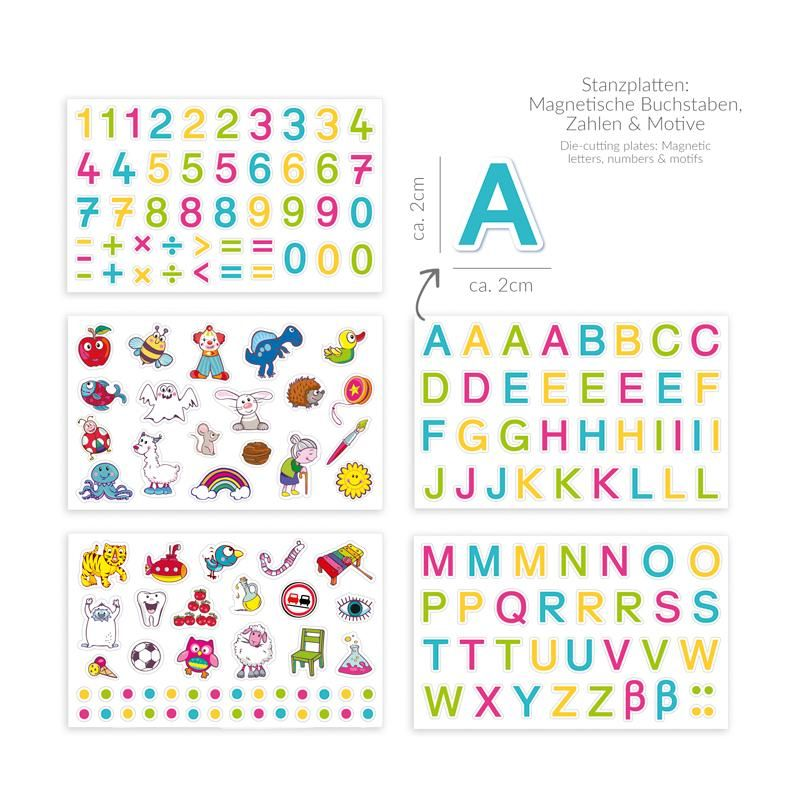 Joc educativ - cifre, litere, animalute - Trendhaus, magnetic, CH28900 [5]