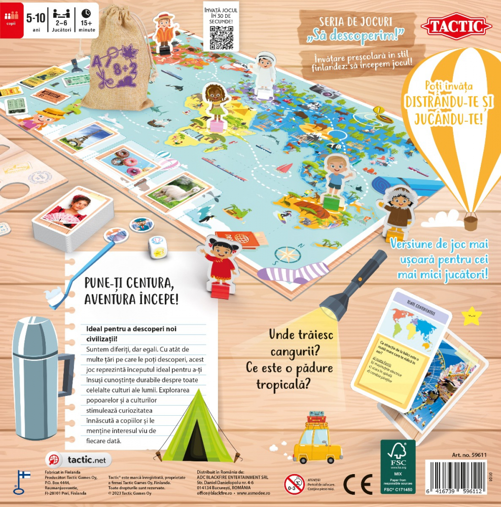 Joc educativ Copiii din intreaga lume varsta 5-7 ani ,7-9 ani9-12 ani, Unisex [3]