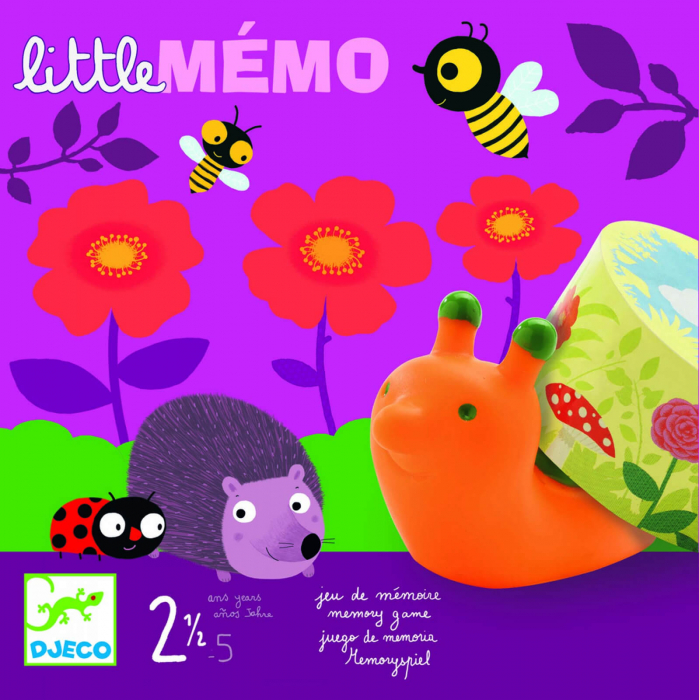 Joc educativ de memorie, Little Memo, Djeco, varsta 1 - 3, 3 - 6 ani, Baiat, Fata [3]