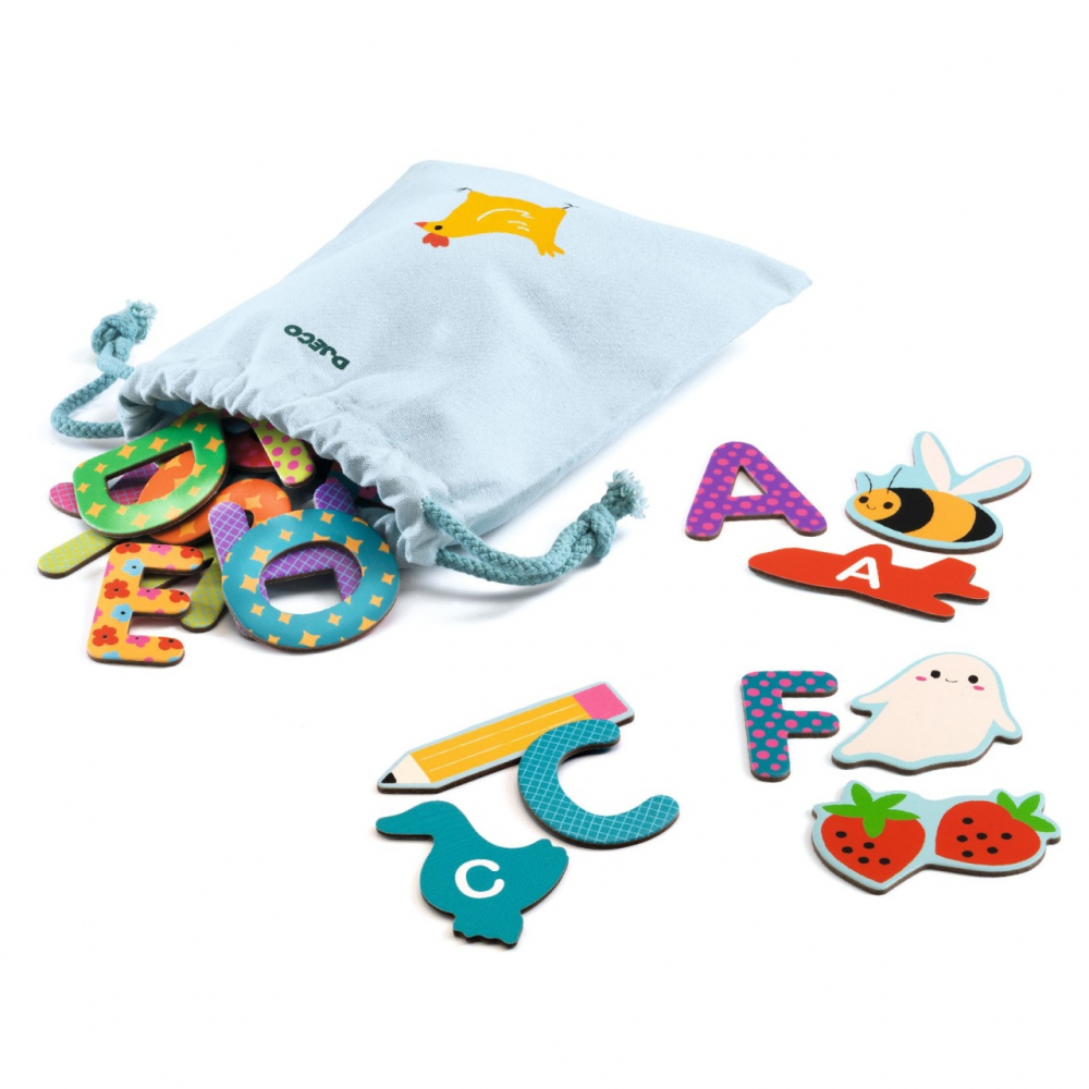 Joc educativ Eduludo primele litere, Djeco, varsta 3 - 6 ani, Baiat, Fata [2]