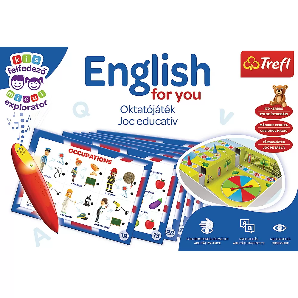 Joc educativ engleza pentru tine cu creion magic, varsta de la 4 ani la 8 ani [3]