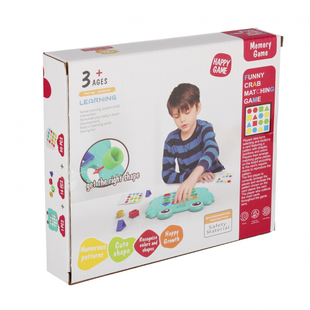 Joc Educativ Forme Geometrice – Gandire Rapida si Memorie – 3 Ani+ [1]