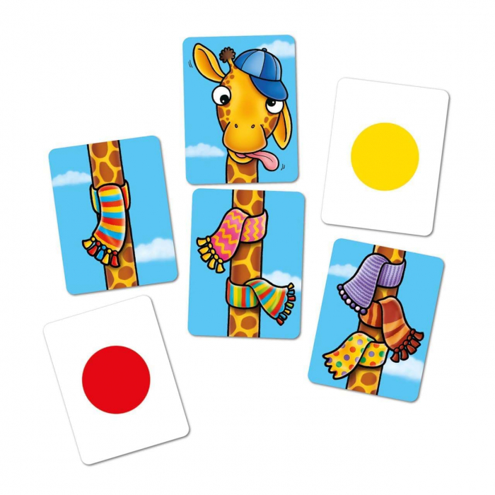 Joc educativ Girafe cu Fular GIRAFFES IN SCARVES [6]