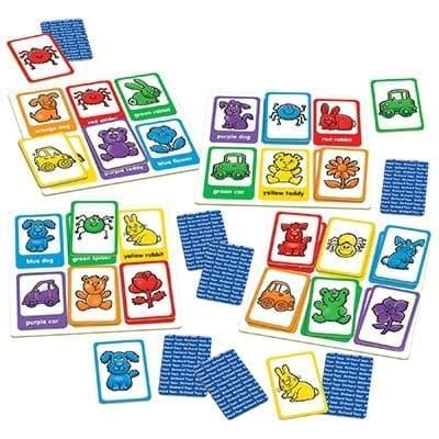 Joc educativ loto in limba engleza Catelusii RED DOG BLUE DOG [2]