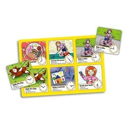 Joc educativ loto in limba engleza Citeste ceasul TELL THE TIME [4]