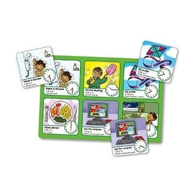 Joc educativ loto in limba engleza Citeste ceasul TELL THE TIME [3]