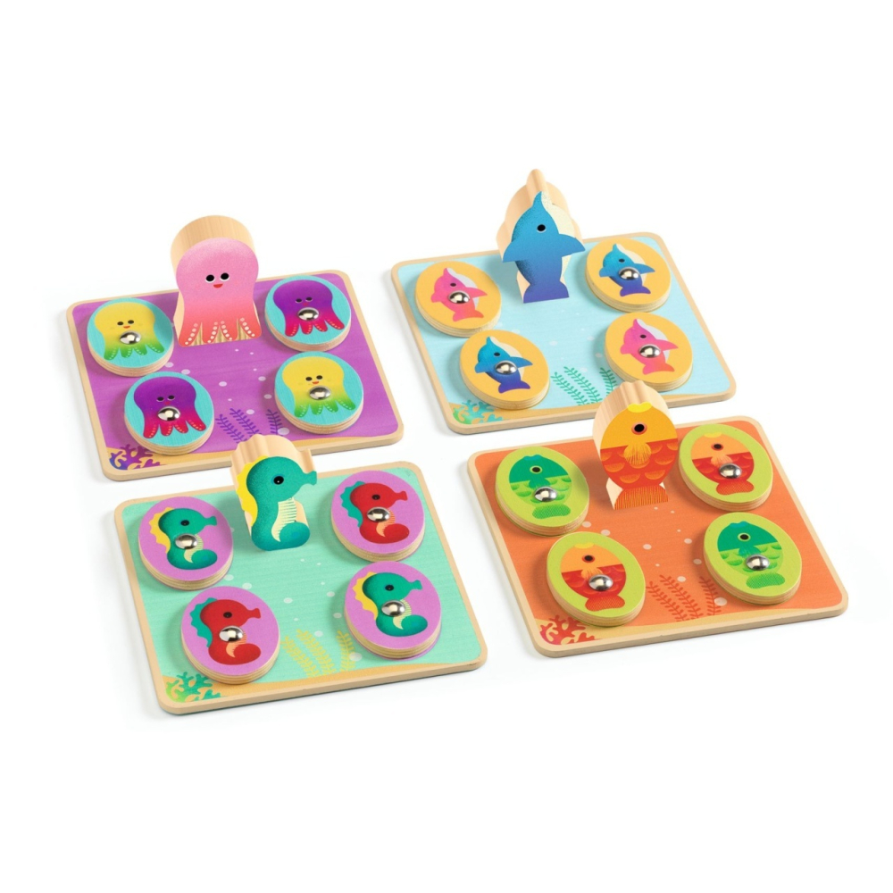 Joc educativ Ludo Sea, Djeco Baiat, Fata, varsta 1 - 3 ani, 3 - 6 ani [2]