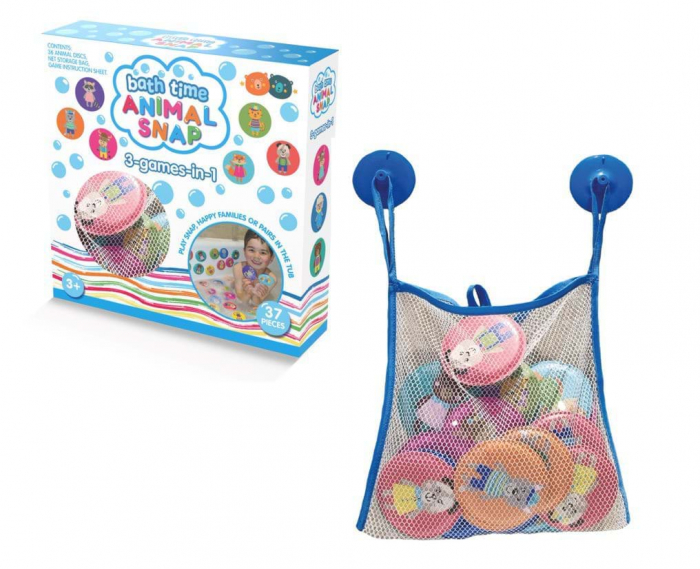 Joc educativ pentru baie 3 in 1 Animal Snap [2]