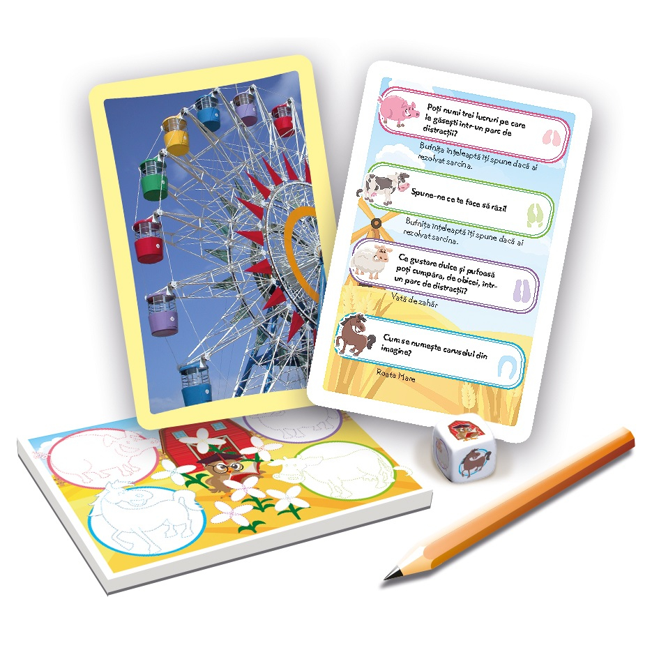 Joc educativ Sa descoperim 128 de curiozitati varsta 3-5 ani ,5-7 ani, Unisex [2]