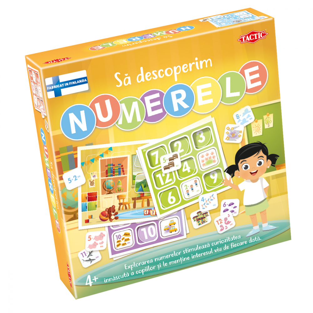 Joc educativ Sa descoperim Numerele varsta 3-5 ani ,5-7 ani, Unisex [1]