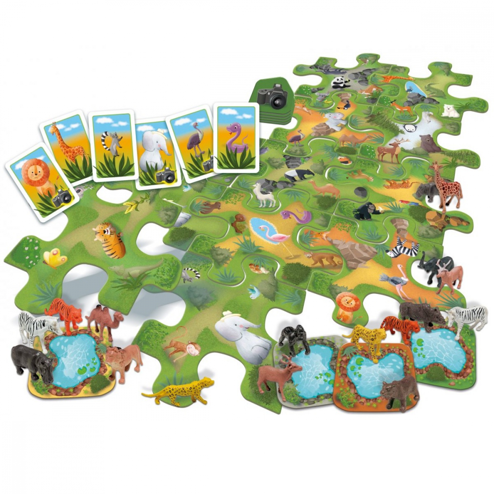 Joc educativ Sa exploram in safari! varsta 4-5 ani ,5-7 ani ,7-9 ani, Unisex [3]