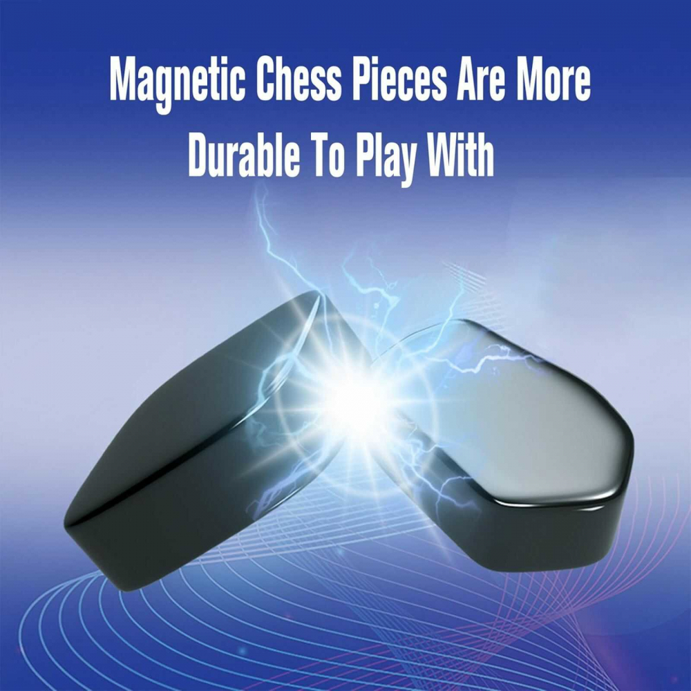 Joc Magnetism Tip Sah – Joc Inteligent cu Magneti – Strategie si Dexteritate [7]