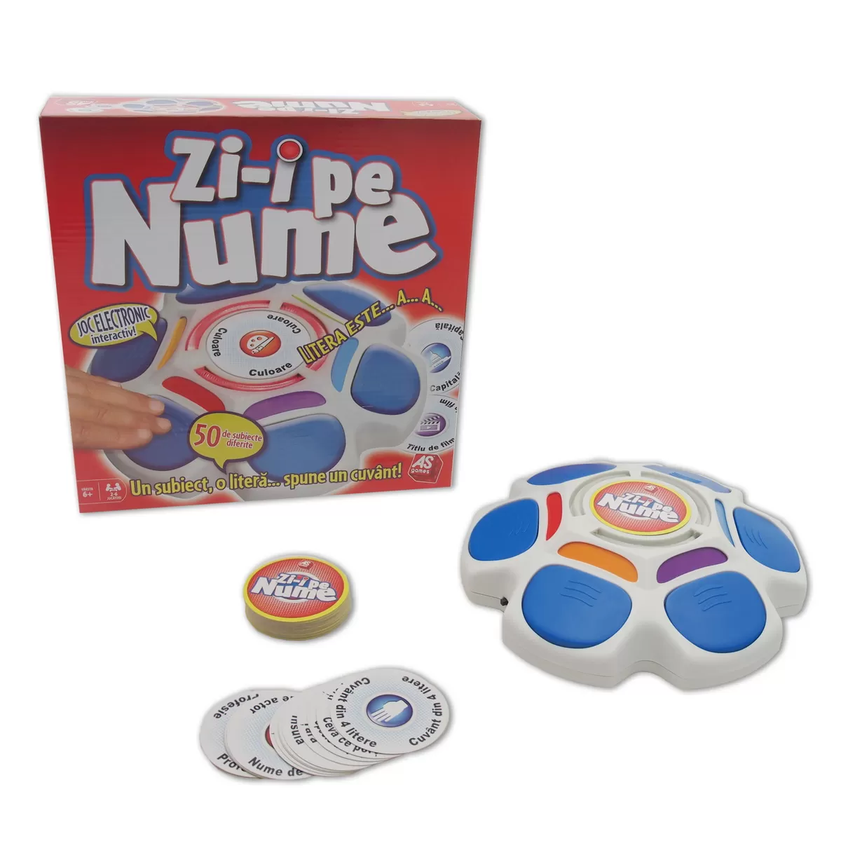 Zi-i pe nume, Joc electronic de societate, 6 ani+, varsta de la 6 ani la +15 ani [2]