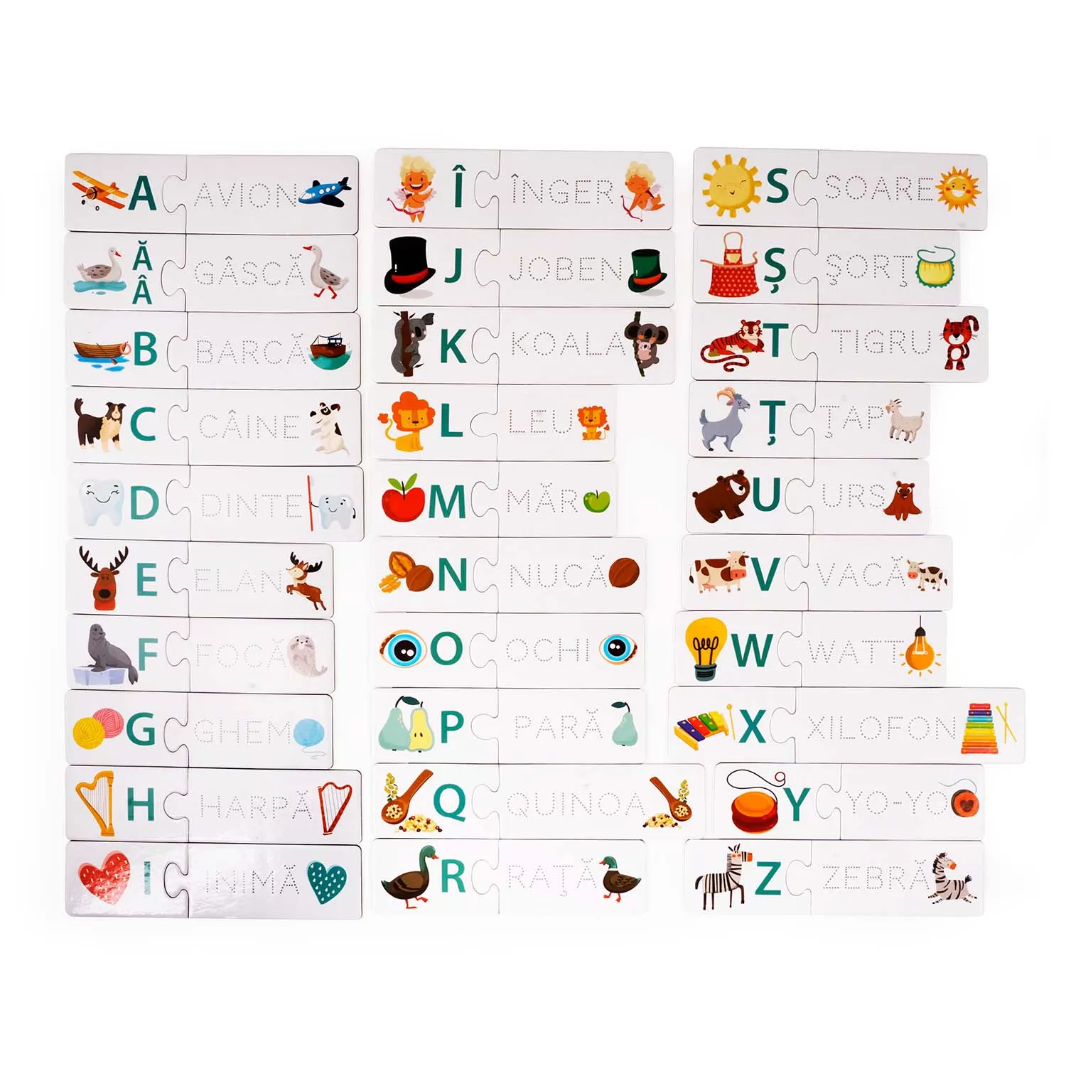 Joc educativ, Invat literele, Agerino, 3 - 6 ani, Clementoni, varsta de la 3 ani la 5 ani [5]