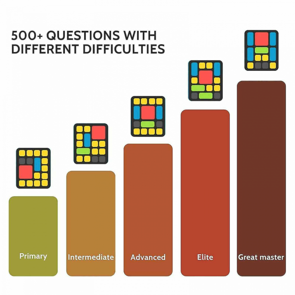 Puzzle joc de gandire logica, magnetic, electronic [8]