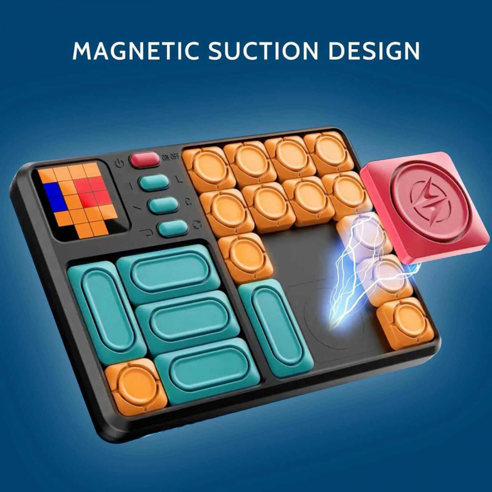 Puzzle joc de gandire logica, magnetic, electronic [2]