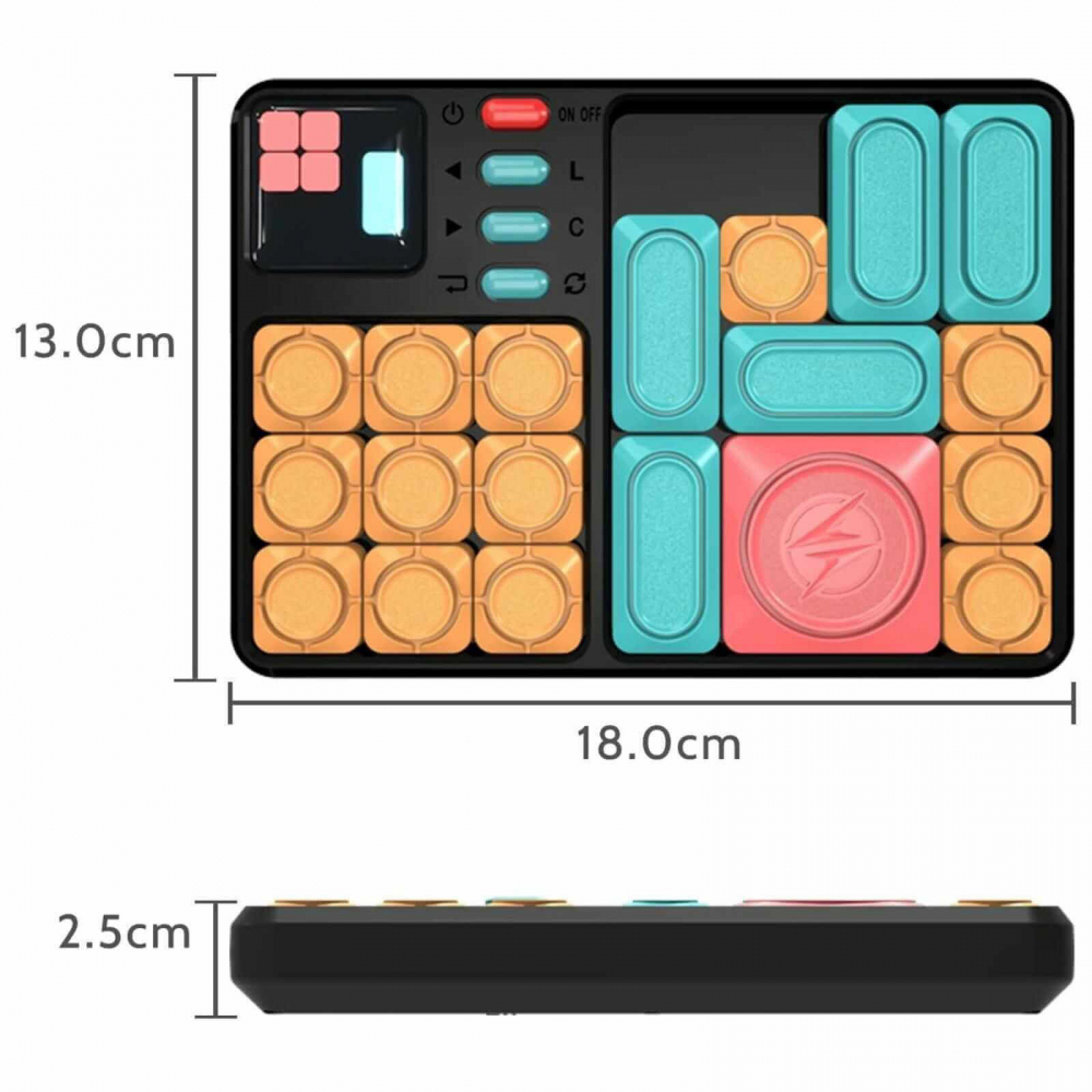 Puzzle joc de gandire logica, magnetic, electronic [10]