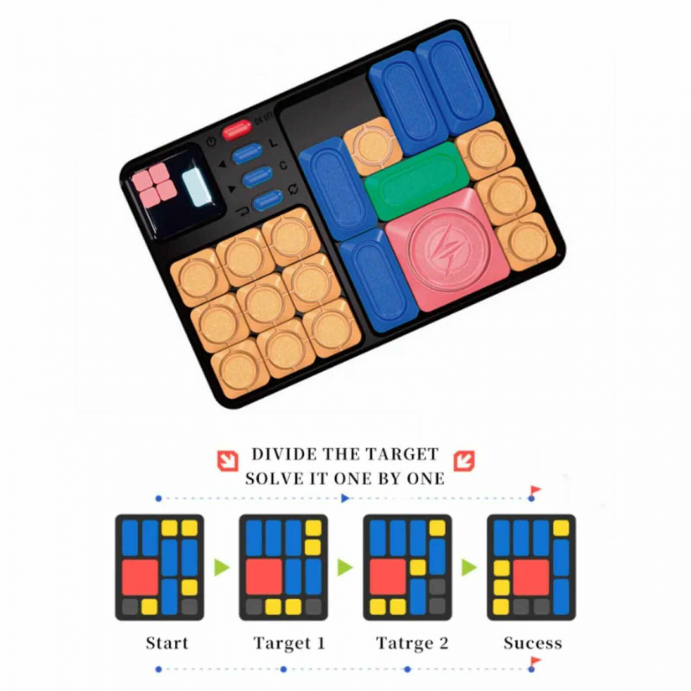 Puzzle joc de gandire logica, magnetic, electronic [4]