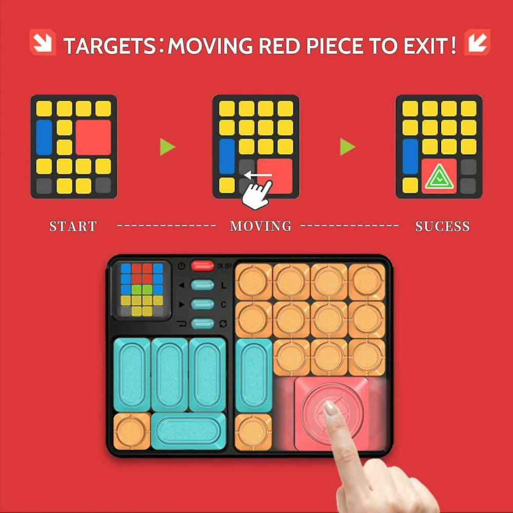 Puzzle joc de gandire logica, magnetic, electronic [3]