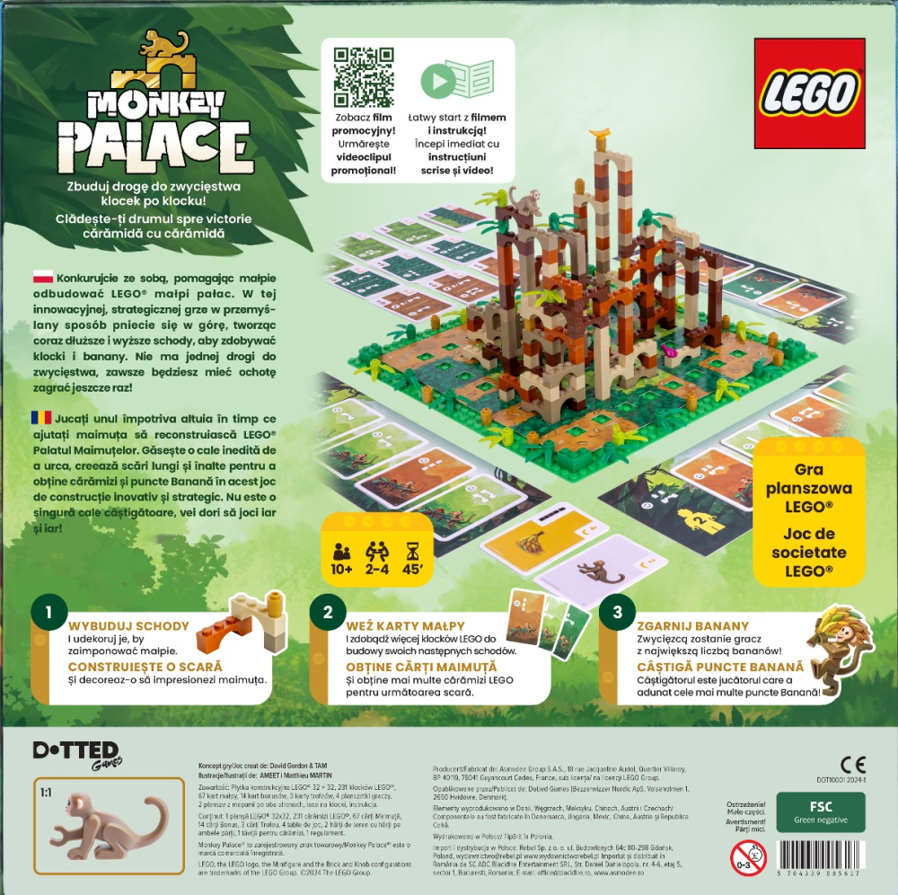 Joc LEGO Monkey Palace, limba romana copii varsta 10-12 ani|12-14 ani|14-18 ani [4]