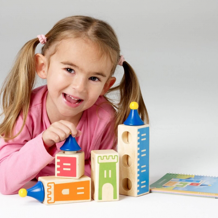 Joc logic de constructii ⭐ Castle Logix de la Smart Games [2]