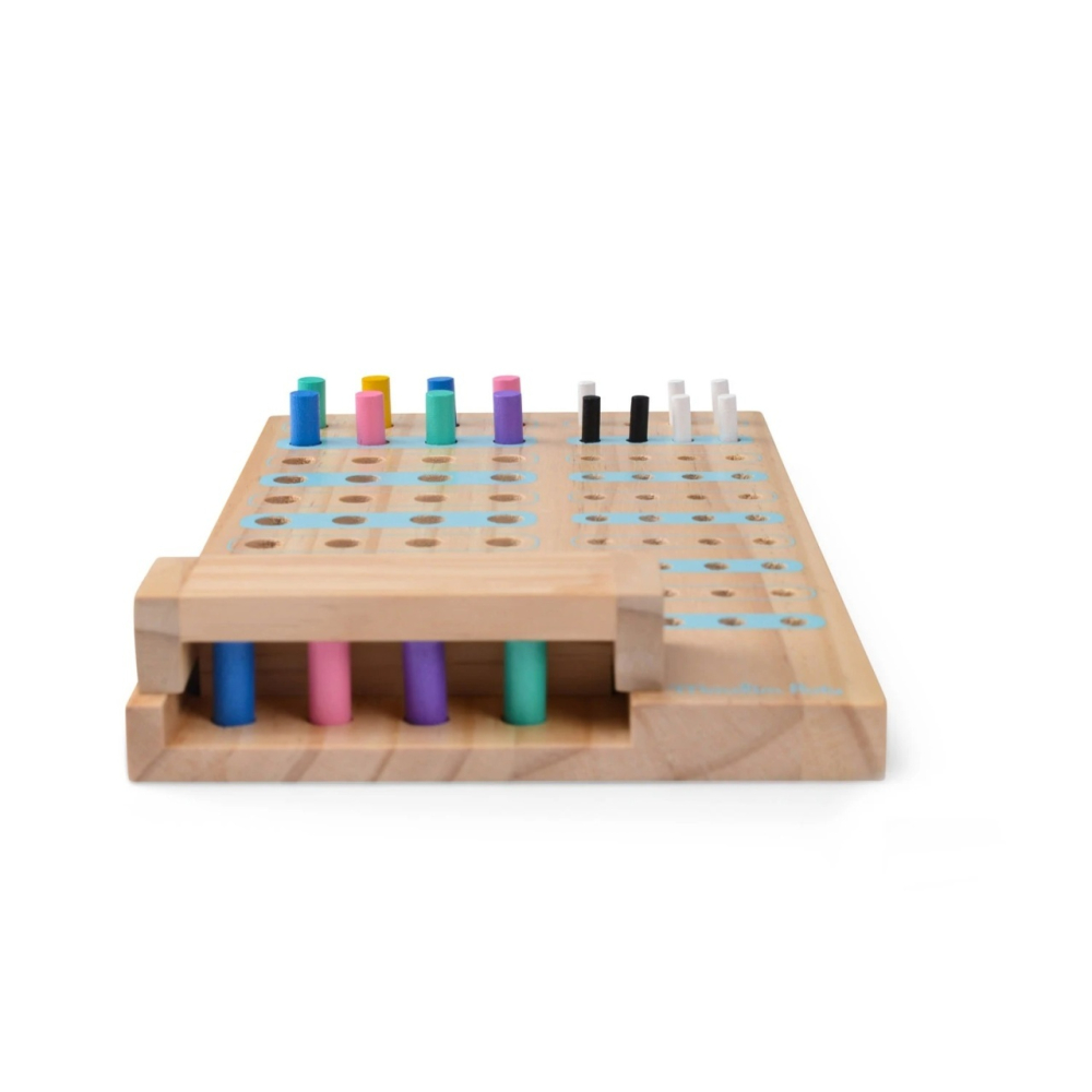 Joc logic din lemn Coduri secrete, Moulin Roty , varsta 3 - 6 ani, 6 - 9 ani [2]