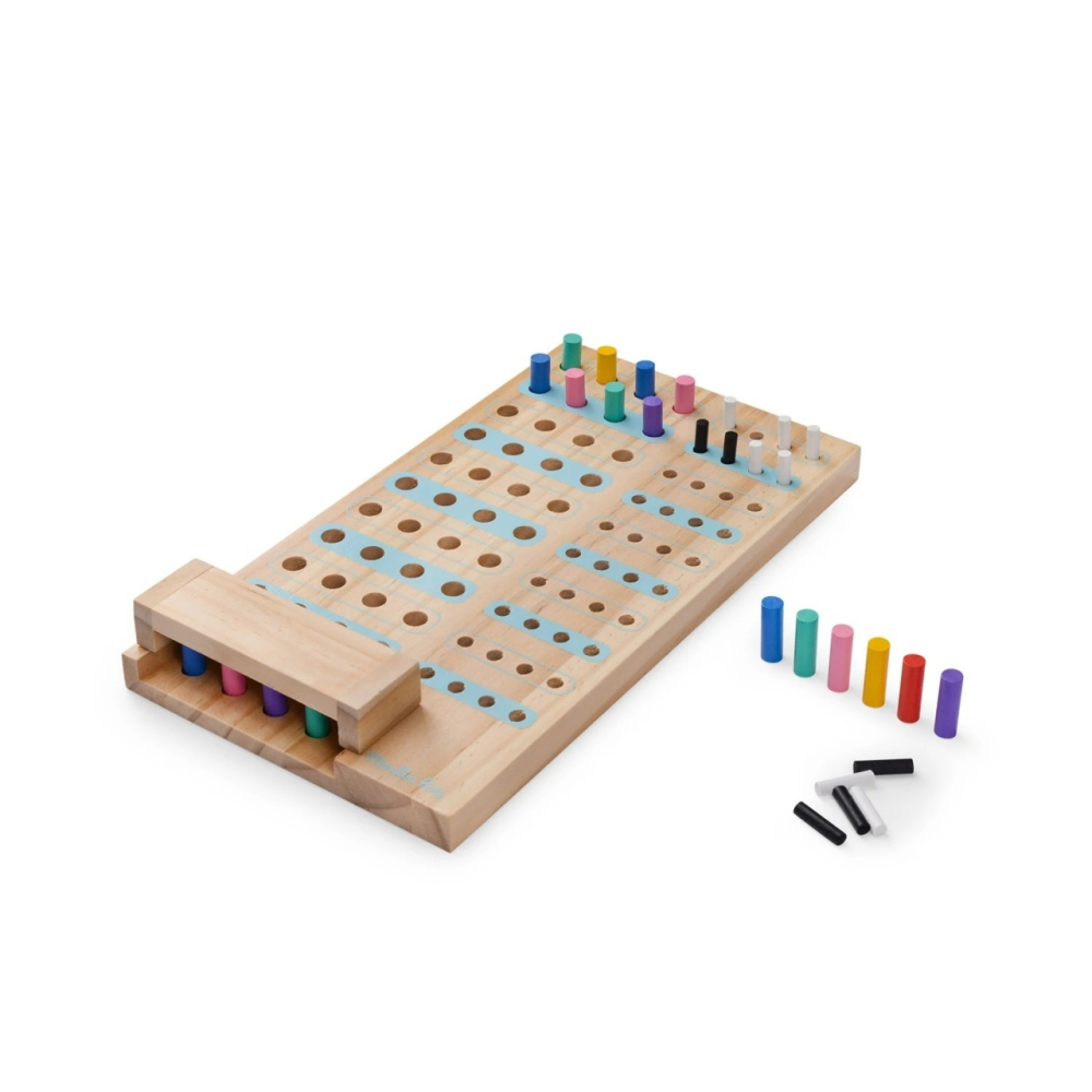 Joc logic din lemn Coduri secrete, Moulin Roty , varsta 3 - 6 ani, 6 - 9 ani [3]