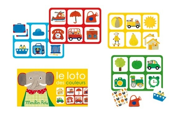Joc Loto culori Les Popipop, Moulin Roty Baiat, Fata, varsta 1 - 3 ani, 3 - 6 ani [2]