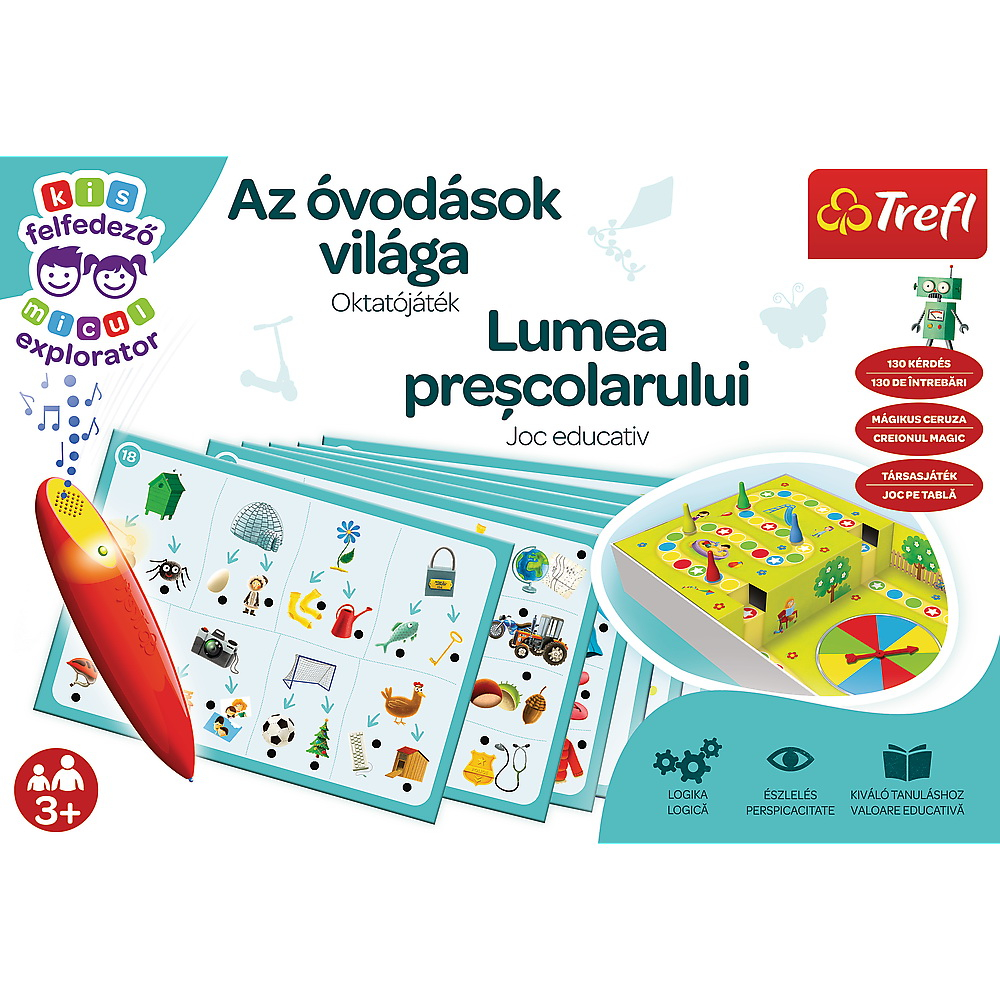 Joc lumea prescolarului cu creion magic, varsta de la 4 ani la 8 ani [5]