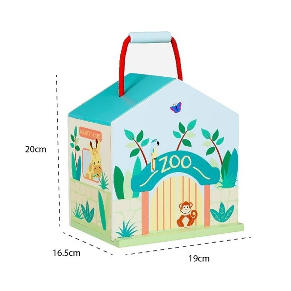 Joc magnetic â€" Gradina zoologica, Orange Tree Toys Baiat, Fata, varsta 3 - 6 ani, 6 - 9 ani [3]
