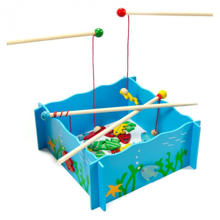 Joc magnetic de pescuit din lemn [1]