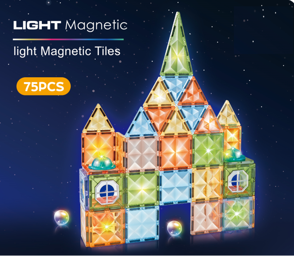 Joc magnetic Diamond cu lumini  - 73 piese (7.5 cm) [4]