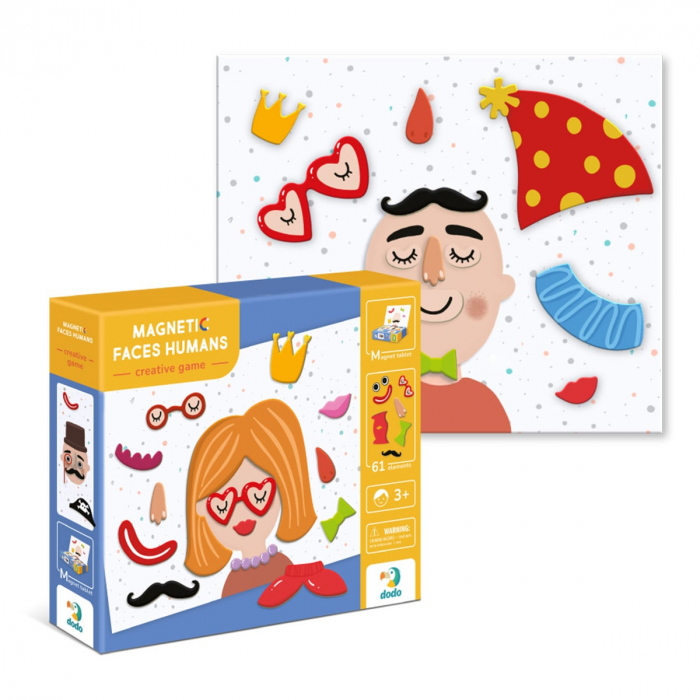 Joc magnetic, Personaje amuzante, 3-6 ani [5]