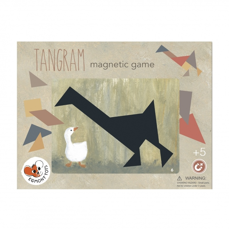 Joc magnetic Tangram, Egmont Toys, varsta 3 - 6, 6 - 9 ani, Baiat, Fata [5]
